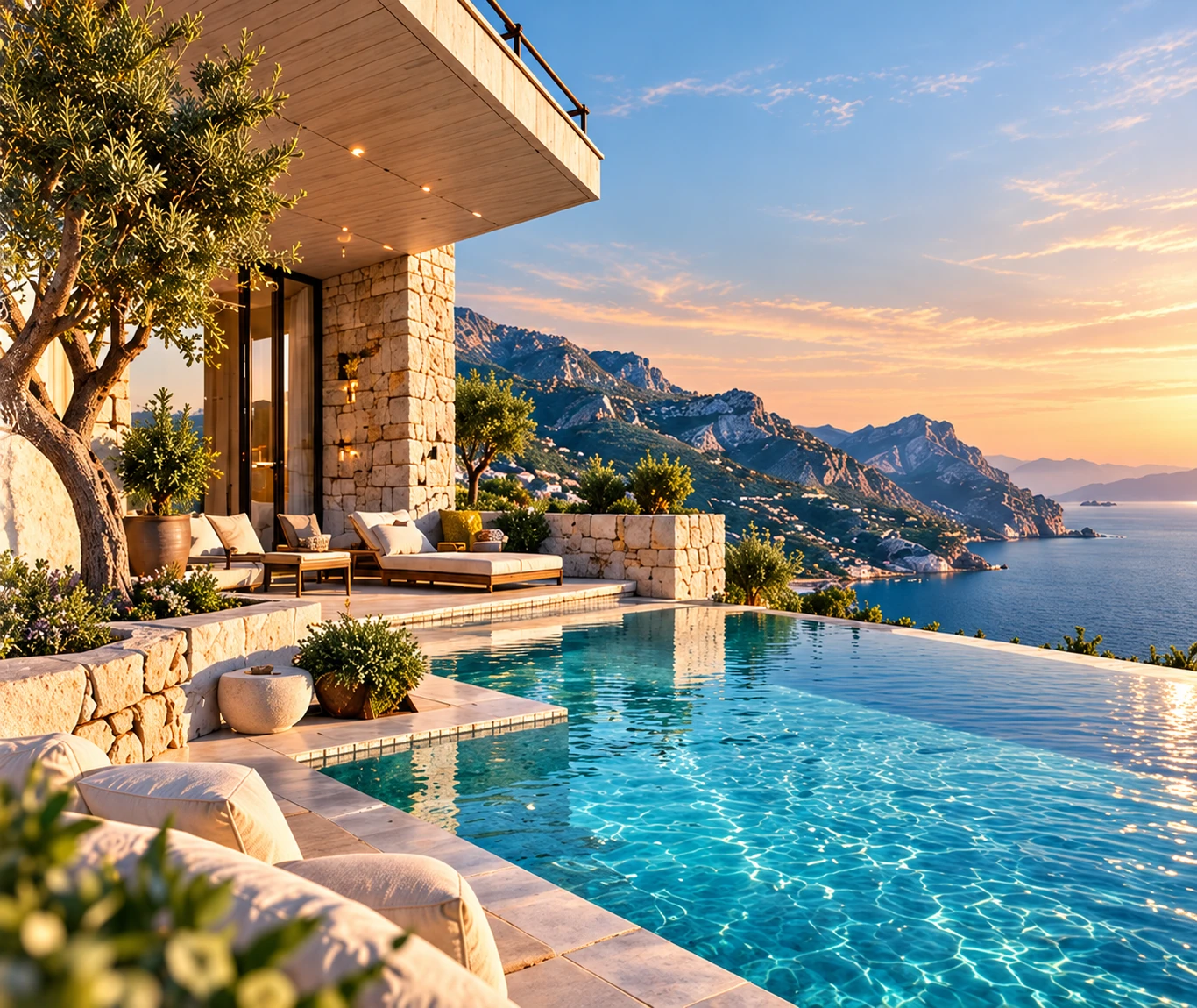 Visualizzazione architettonica: Piscine