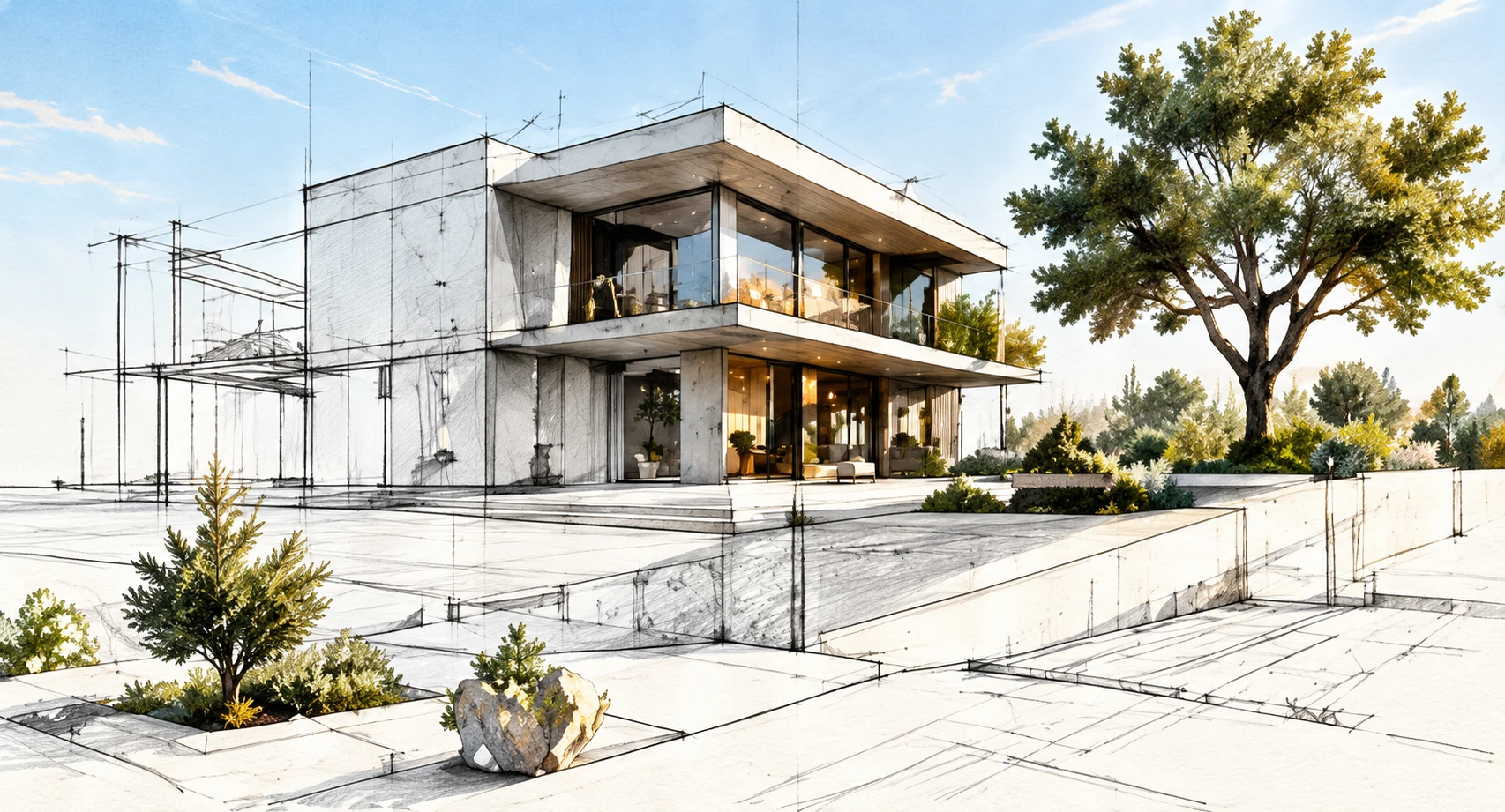 Visualizzazione architettonica: Progettazione architettonica