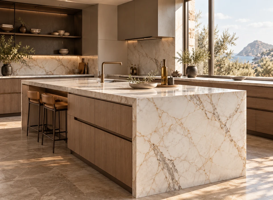 Illustrazione architettonica: Piani cucina