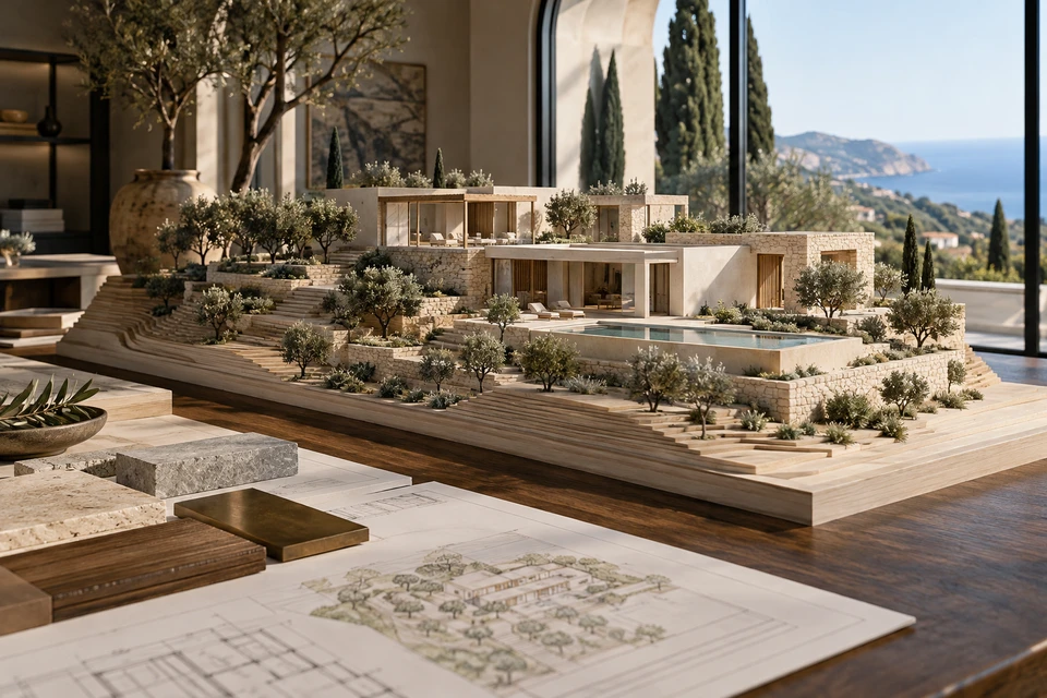 Illustrazione fotorealistica: Progettazioni Lavori